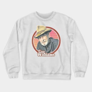 Don Williams / Retro Style Fan Design Crewneck Sweatshirt